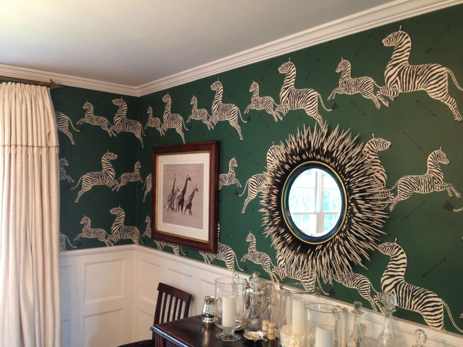 Scalamandre Installation | Long Island NY | by John Forsyth paperhanger